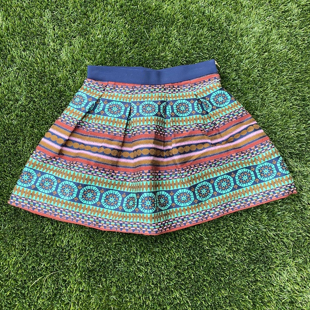 Aztec mini skirt